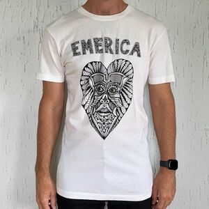 Emerica Men's Spanky Sketch Tee Medium White